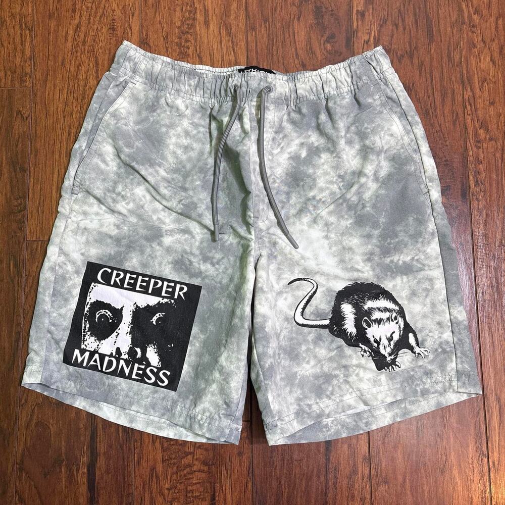 Vitriol fusion grey wash board shorts